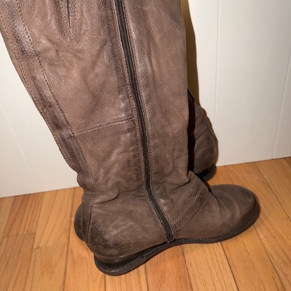 Miz Mooz Louise Brown Leather Knee-High Boots - Picture 4 of 4